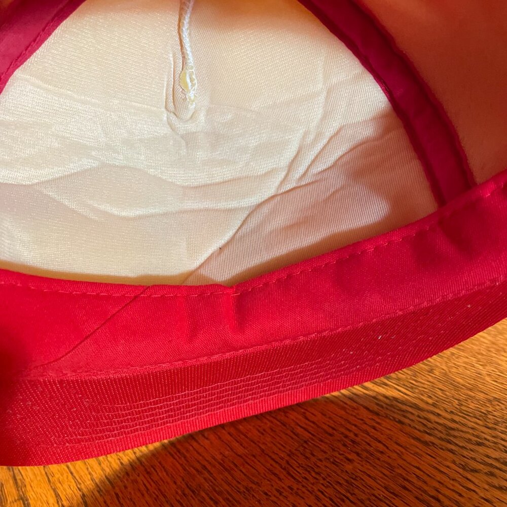 Men's Vintage David Steed & Associates IF, Idaho Red/White Snapback Trucker Hat - Picture 9 of 11